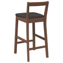 vidaXL 2 db barna tömörfa gumiból bárszékek párnákkal