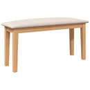 vidaXL tömörfa gumiból pad 90 cm