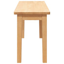 vidaXL tömörfa gumiból pad 90 cm