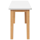 vidaXL tömörfa gumiból pad 90 cm