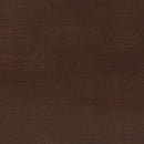 vidaXL barna tömörfa gumiból pad 110 cm