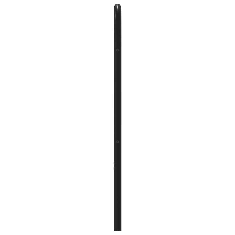 vidaXL barna tölgy színű acél és szerelt fa fejtámla 100 cm