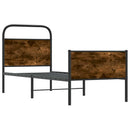 vidaXL ágykeret matrac nélkül 80x200 cm sonoma tölgyfa műfa