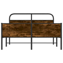 vidaXL ágykeret matrac nélkül 120x190 cm sonoma tölgyfa műfa