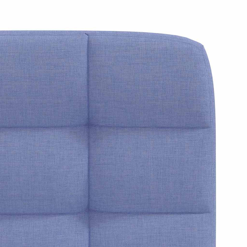 vidaXL étkezőszékek 6 db Jeans kék szövet