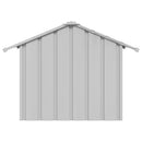 vidaXL Kutyaház tetővel 85x107x81 cm horganyzott acél