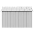 vidaXL Kutyaház tetővel 113x153x101 cm horganyzott acél