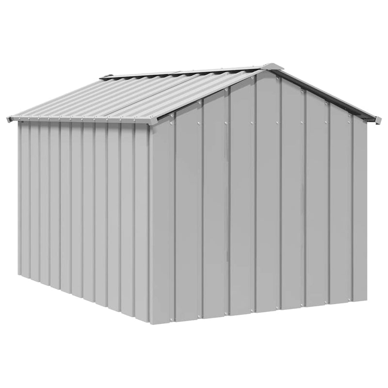 vidaXL Kutyaház tetővel 113x153x101 cm horganyzott acél