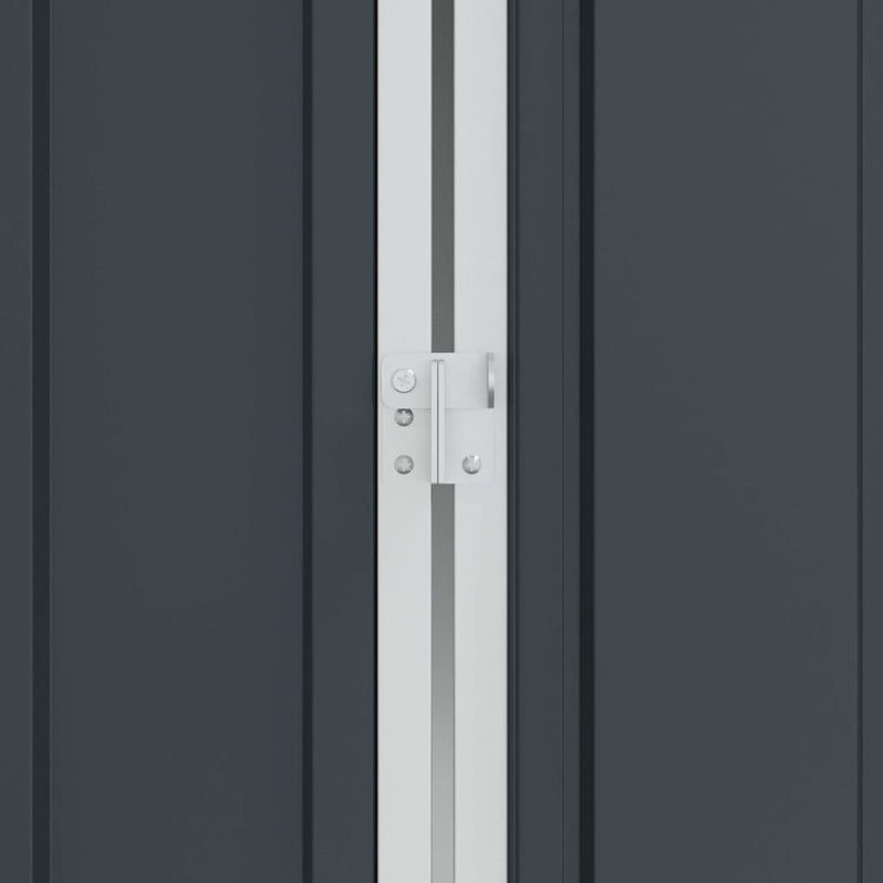 vidaXL Madár kalitka Antracit 215 x 112 x 141 cm Horganyzott acél