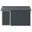 vidaXL Madár kalitka Antracit 215 x 112 x 141 cm Horganyzott acél