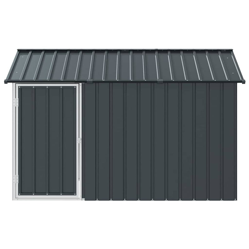 vidaXL Madár kalitka Antracit 215 x 112 x 141 cm Horganyzott acél