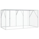 vidaXL Madár kalitka Antracit 208 x 102 x 108 cm Horganyzott acél