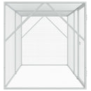 vidaXL Madár kalitka Antracit 208 x 102 x 108 cm Horganyzott acél