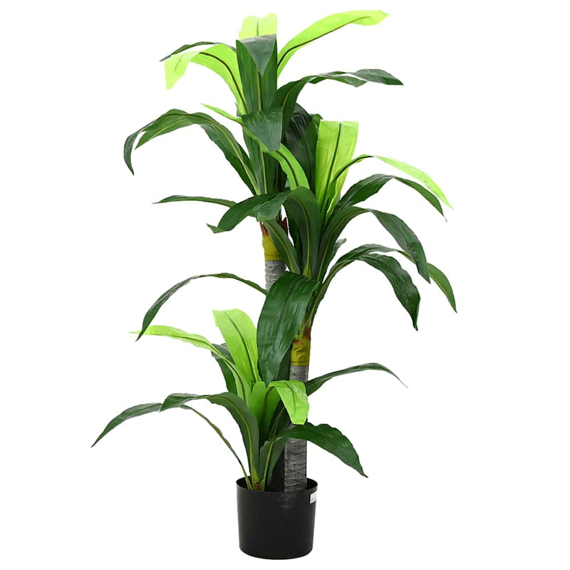 vidaXL zöld mesterséges dracaena fa 36 levéllel 120 cm