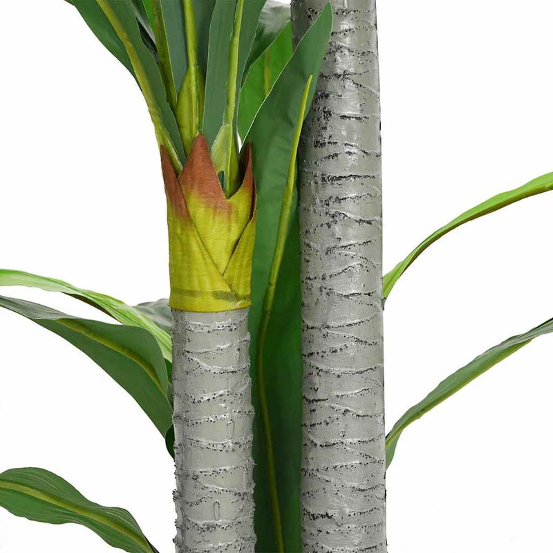 vidaXL zöld mesterséges dracaena fa 36 levéllel 120 cm