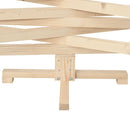 vidaXL tömör fenyőfa karácsonyfa dekorációhoz 150 cm