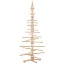 vidaXL tömör fenyő karácsonyfa dekorációnak 180 cm