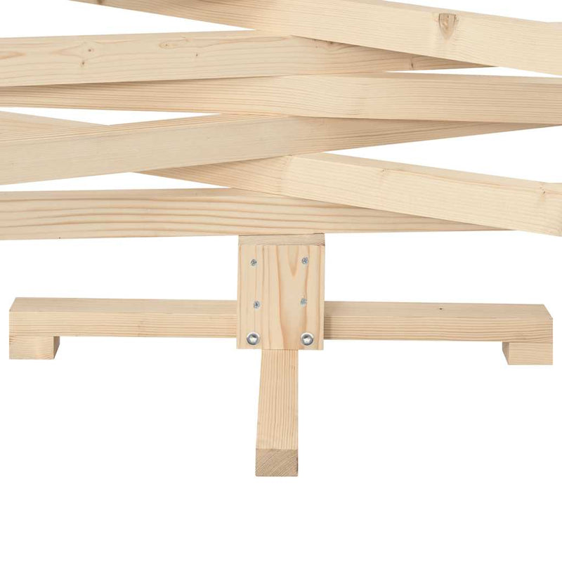 vidaXL tömör fenyő karácsonyfa dekorációnak 180 cm