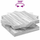 vidaXL szürke sonoma dohányzóasztal 360 fokban forgatható 90x90x34,5cm
