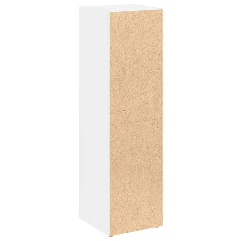 vidaXL fehér fürdőszobaszekrény tekercstartóval 20,5x22x72 cm