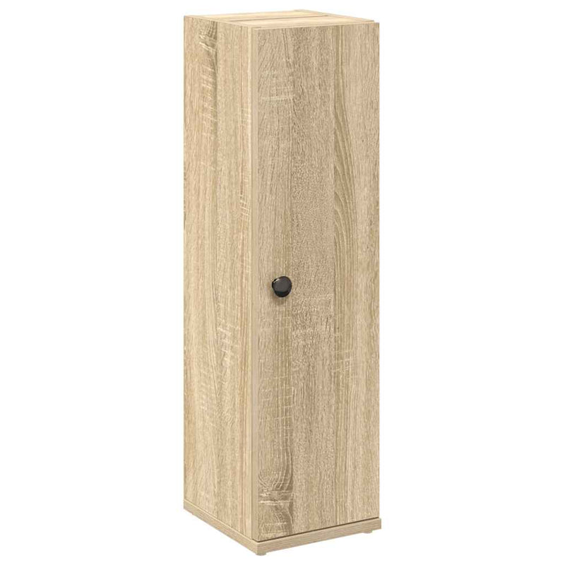 vidaXL sonoma tölgy fürdőszobaszekrény tekercstartóval 20,5x22x72 cm