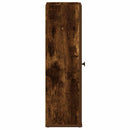 vidaXL füstös tölgy fürdőszobaszekrény tekercstartóval 20,5x22x72 cm