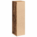 vidaXL antik fa színű fürdőszobaszekrény tekercstartóval 20,5x22x72 cm