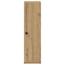 vidaXL kézműves tölgy fürdőszobaszekrény tekercstartóval 20,5x22x72 cm