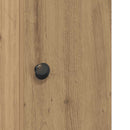 vidaXL kézműves tölgy fürdőszobaszekrény tekercstartóval 20,5x22x72 cm