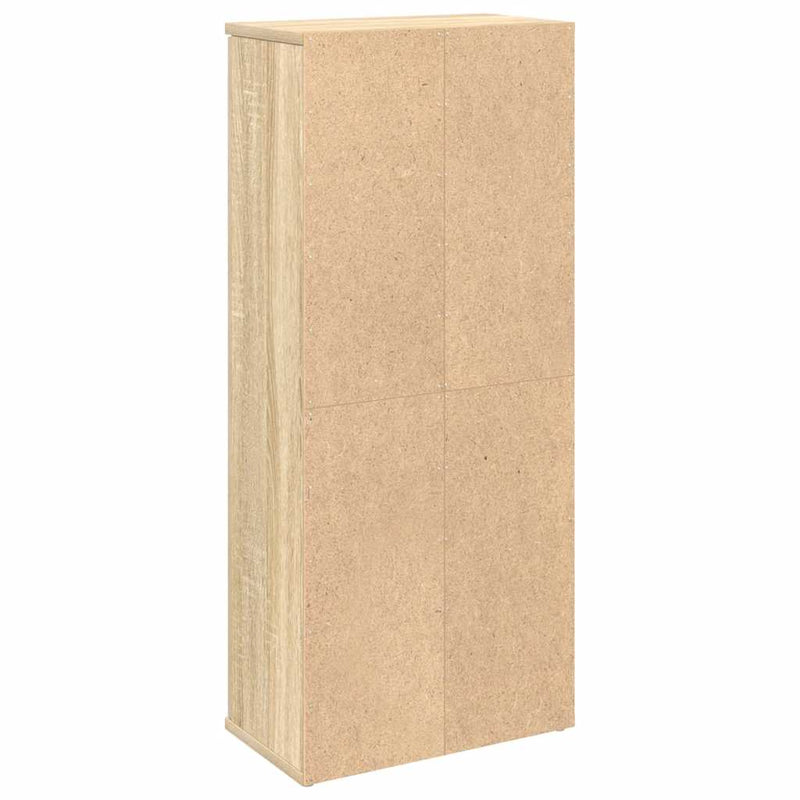 vidaXL sonoma tölgy fürdőszobaszekrény tekercstartóval 39x22x90 cm