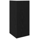 vidaXL 2 db fekete kisasztal polccal 25,5 x 27 x 60 cm