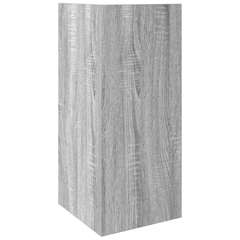 vidaXL 2 db szürke sonoma színű kisasztal polccal 25,5 x 27 x 60 cm
