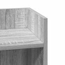 vidaXL 2 db szürke sonoma színű kisasztal polccal 25,5 x 27 x 60 cm