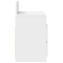 vidaXL 2 db fehér éjjeliszekrény 2 fiókkal 40x33x60 cm