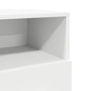 vidaXL 2 db fehér éjjeliszekrény 2 fiókkal 36x36x68 cm