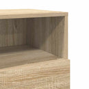 vidaXL 2 db sonoma tölgy színű éjjeliszekrény 2 fiókkal 36x36x68 cm