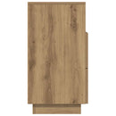 vidaXL 2 db kézműves tölgy színű éjjeliszekrény 2 fiókkal 36x36x68 cm