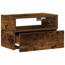 vidaXL 2db füstös tölgy színű fali éjjeliszekrény 45 x 26 x 28,5 cm