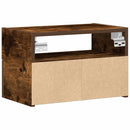 vidaXL 2db füstös tölgy színű fali éjjeliszekrény 45 x 26 x 28,5 cm