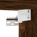 vidaXL 2db füstös tölgy színű fali éjjeliszekrény 45 x 26 x 28,5 cm