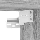 vidaXL 2 db szürke sonoma színű fali éjjeliszekrény 45 x 26 x 28,5 cm