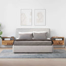 vidaXL 2 db kézműves tölgy falra szerelhető éjjeliszekrény