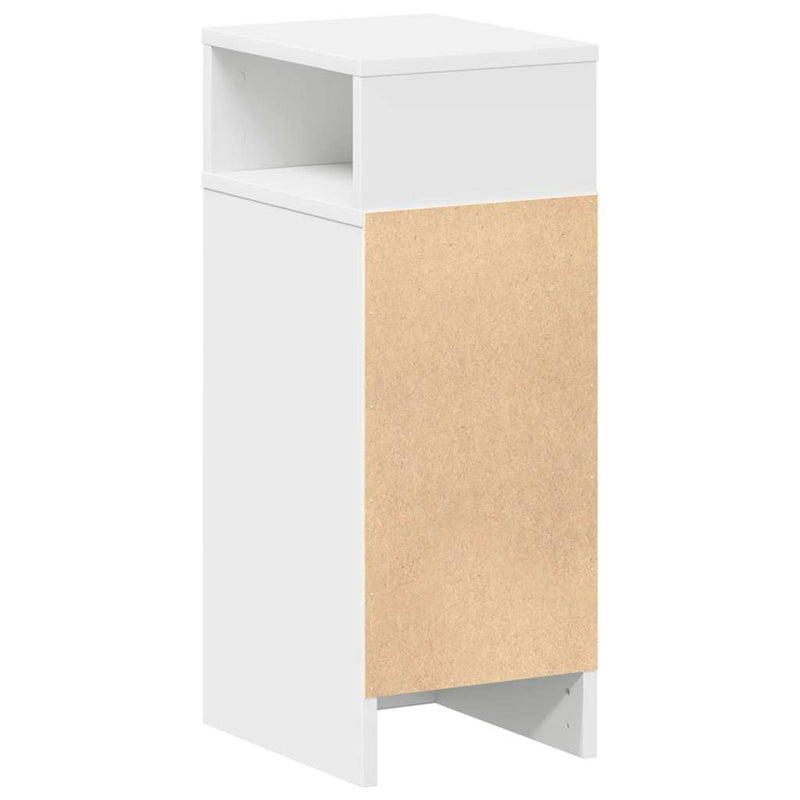 vidaXL 2 db fehér éjjeliszekrény fiókkal 25 x 31 x 66 cm