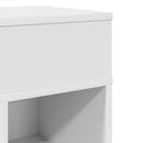 vidaXL 2 db fehér éjjeliszekrény fiókkal 25 x 31 x 66 cm