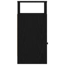 vidaXL 2 db fekete éjjeliszekrény fiókkal 25 x 31 x 66 cm