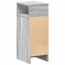 vidaXL 2 db szürke sonoma színű éjjeliszekrény fiókkal 25x31x66 cm