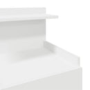 vidaXL fehér éjjeliszekrény 2 fiókkal 40x36,5x62 cm