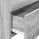 vidaXL 2 db-os szürke Sonoma színű éjjeliszekrény 2 fiókkal 40 x 36,5 x 62 cm