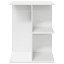 vidaXL éjjeliszekrények 2 db fehér 46,5x29x61 cm gépelt fa