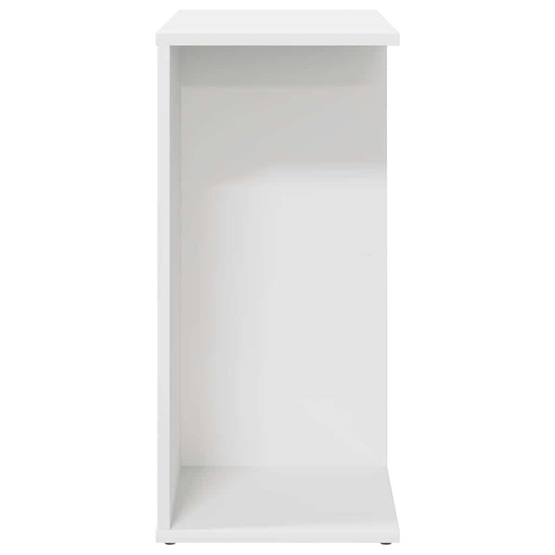 vidaXL éjjeliszekrények 2 db fehér 46,5x29x61 cm gépelt fa